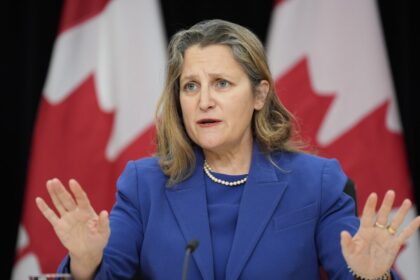 freeland-violated-election-act-in-press-conference-comments:-elections-canada