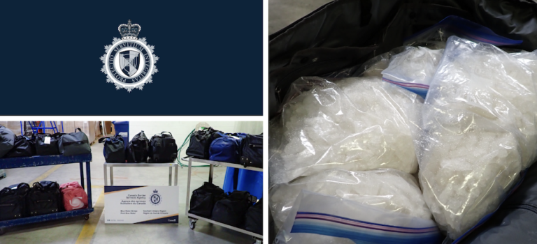 cbsa-intercepts-duffel-bags-containing-266-kilos-of-meth-headed-for-canada