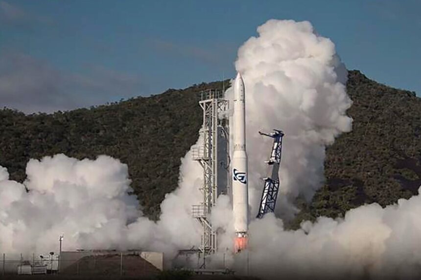 australian-made-rocket-lifts-off-successfully,-but-crashes-soon-after