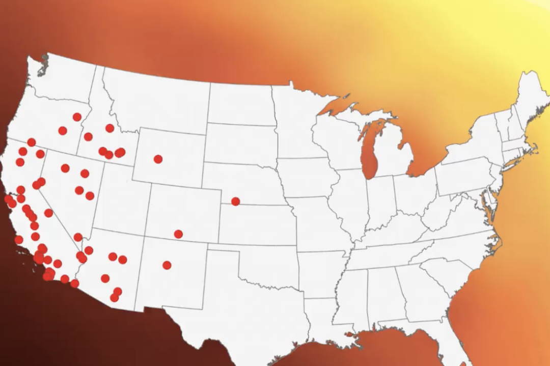 Heat Wave Expands Out West While Freeze Lingers in East, Deep South ...