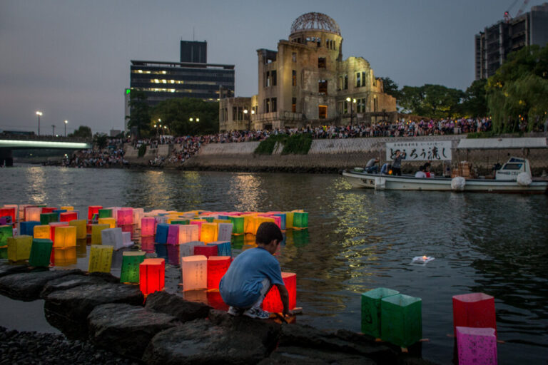 candlelight-vigil-marks-80th-anniversary-of-atomic-bombing-in-hiroshima,-japan