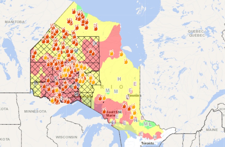 residents-evacuated,-roads-closed-as-nearly-200-wildfires-rage-across-northern-ontario