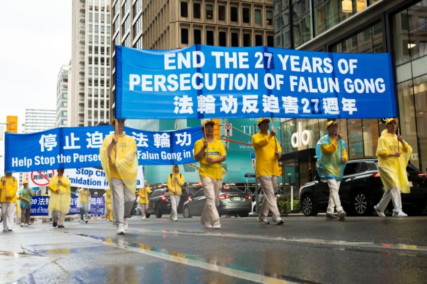‘we-are-with-you’:-falun-gong-practitioners,-supporters-call-for-an-end-to-persecution-in-china-on-27th-anniversary-at-toronto-event