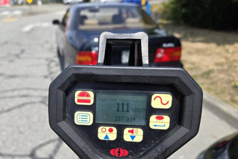 speeding-driver-found-at-nearly-double-limit-said-he-needed-to-dry-his-car:-police