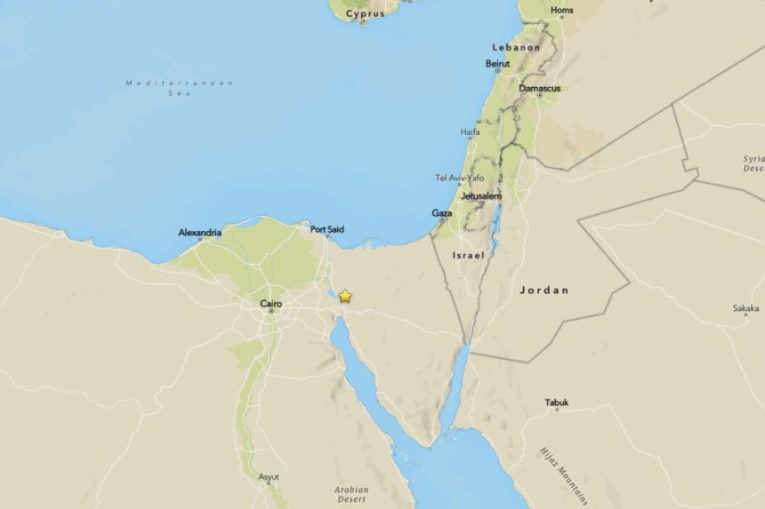 5.6-magnitude-earthquake-strikes-north-of-egypt’s-suez,-no-damage-reported