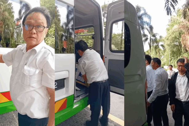 individuals-claiming-to-be-chinese-police-steal-from-falun-gong-booth-in-malaysia,-video-shows