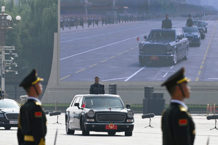 xi-oversees-china’s-military-parade-alongside-putin,-kim