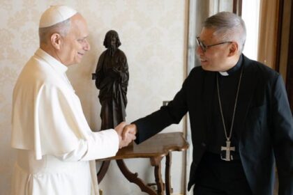 while-xi-watched-a-military-parade-in-beijing,-pope-leo-xiv-held-a-reception-on-the-catholic-church-in-china