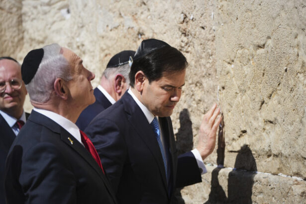 state-secretary-rubio-and-israeli-prime-minister-netanyahu-visit-the-western-wall