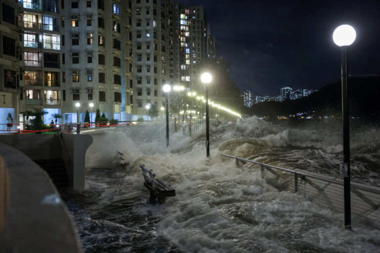 typhoon-ragasa-takes-aim-at-china-after-leaving-14-dead-in-taiwan,-lashing-hong-kong