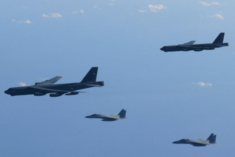us-bombers-join-japanese-jets-for-air-drill-over-sea-of-japan
