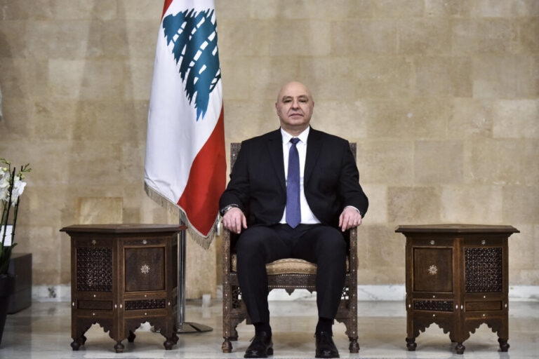 talks-with-israel-focused-on-halting-israeli-military-action-in-lebanon:-lebanese-president