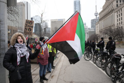 8-pro-palestinian-protesters-charged-for-allegedly-breaking-into-toronto-mp’s-office