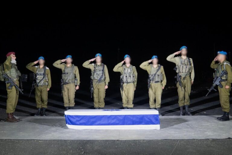 israel-confirms-body-of-idf-soldier-returned