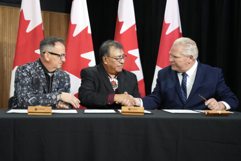 ontario,-webequie-first-nation-sign-deal-to-fast-track-ring-of-fire-road-construction