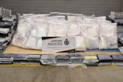 authorities-find-560-kilos-of-cocaine,-meth-concealed-in-vehicle-parts-at-vancouver-airport