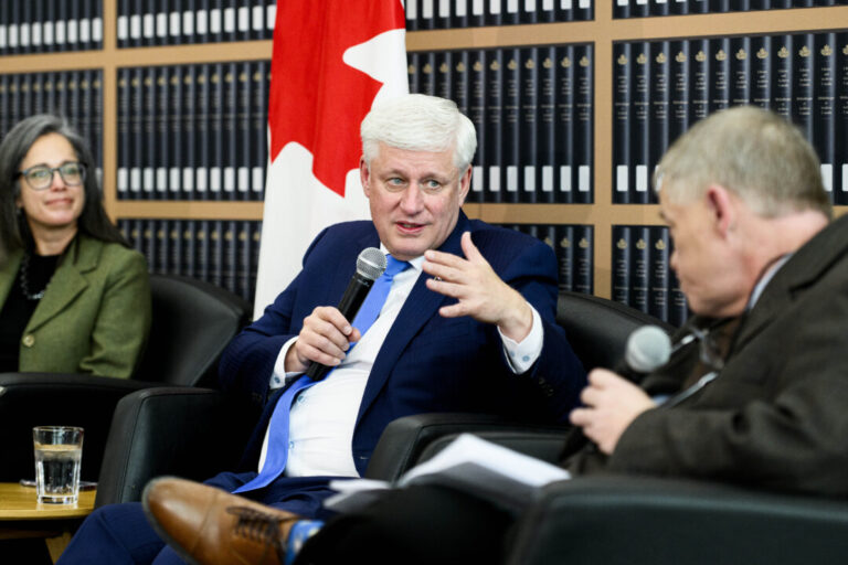 stephen-harper-launches-prime-ministerial-archive-with-millions-of-records-and-a-hockey-card